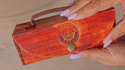 Vintage Telescope with Leather Case.