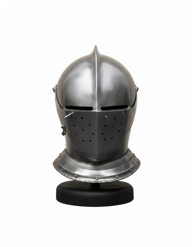 Templar Knight Wearable Armor Helmet view 7