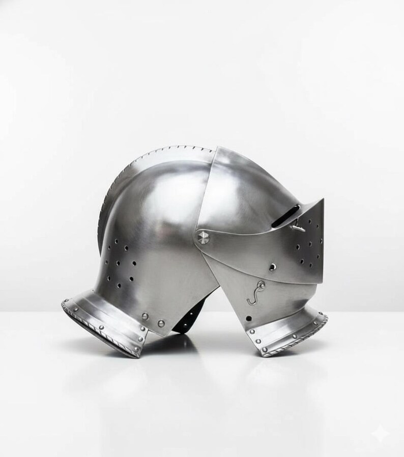 Templar Knight Wearable Armor Helmet view 8