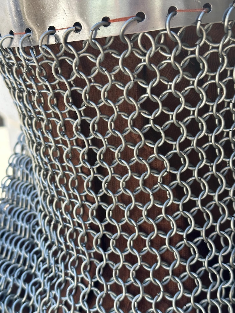 Viking Nasal Chainmail Helmet — Norse Warrior view 7