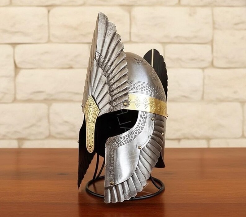Aquila Imperium Winged Helmet — Roman Warrior Steel view 2