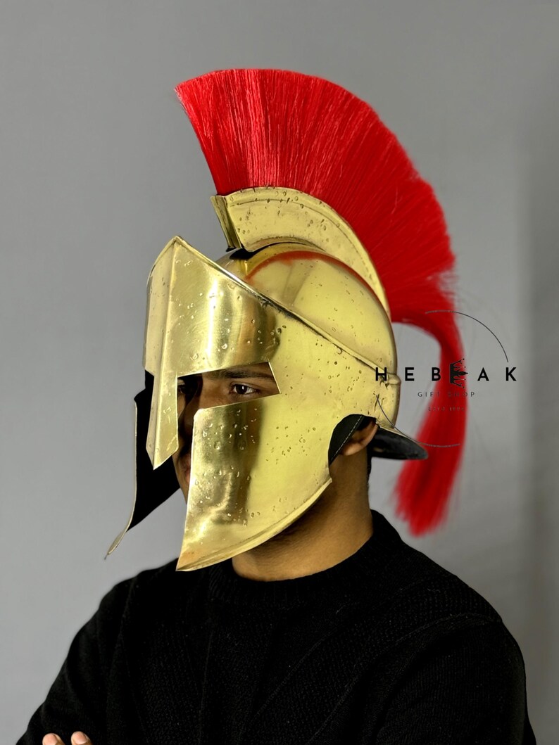 Spartan Warrior Helmet — 300 Movie Replica view 6