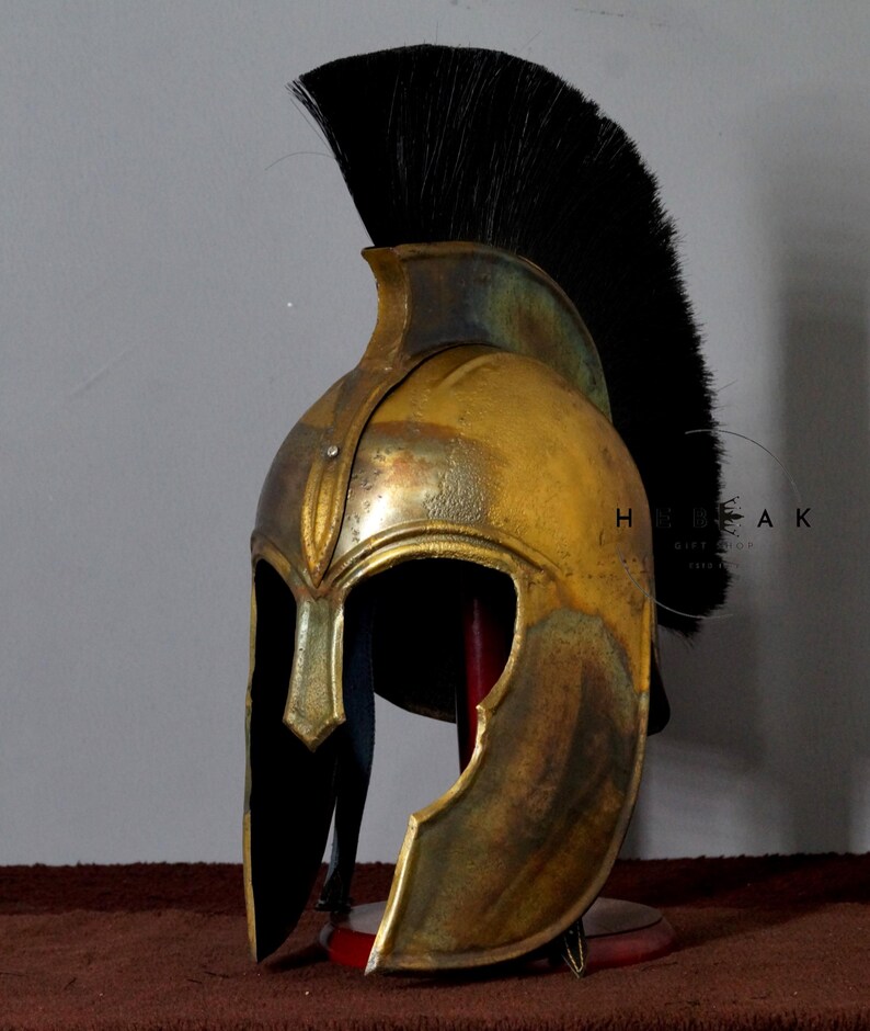 Troy Trojan Helmet — Greek Warrior Ancient view 7