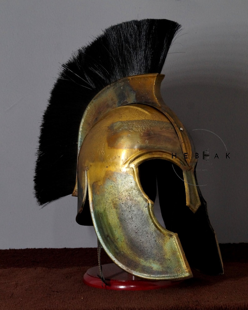Troy Trojan Helmet — Greek Warrior Ancient view 11