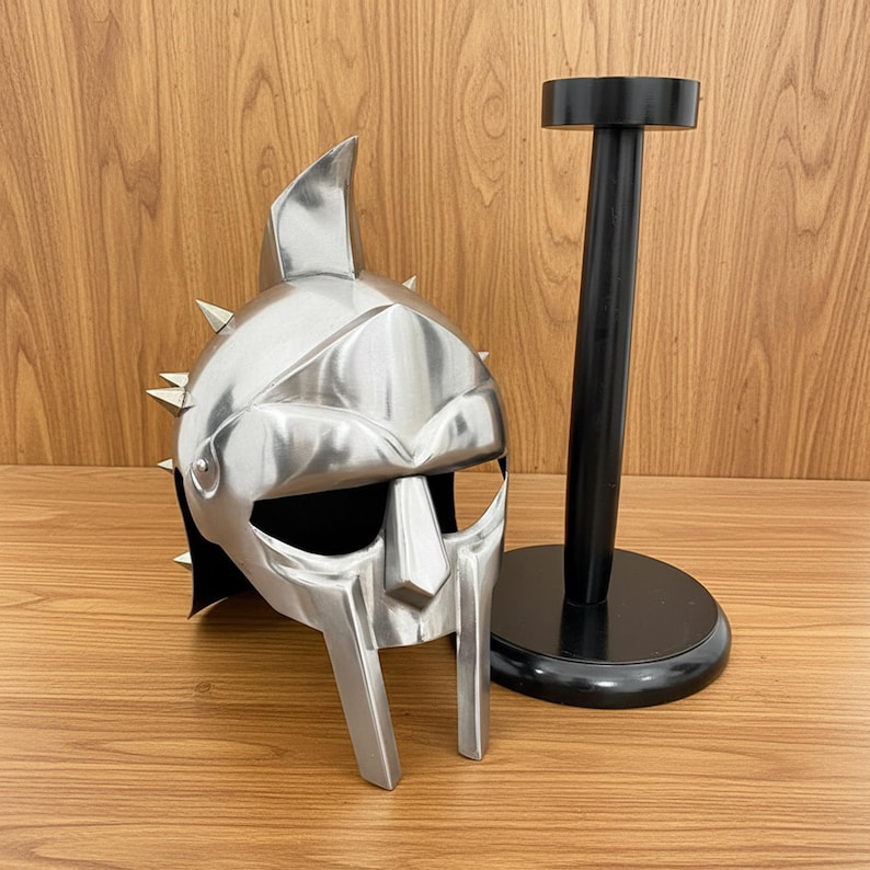 Gladiator Maximus Helmet with Display Stand view 2