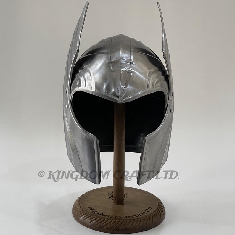 Thor Wing Rotator Ragnarok Helmet with Display Stand view 3