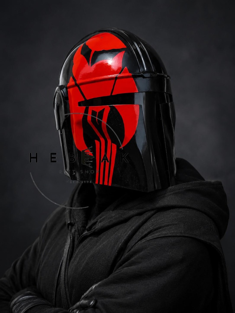 Custom Sci-Fi Warrior Helmet — Cosplay Display view 2