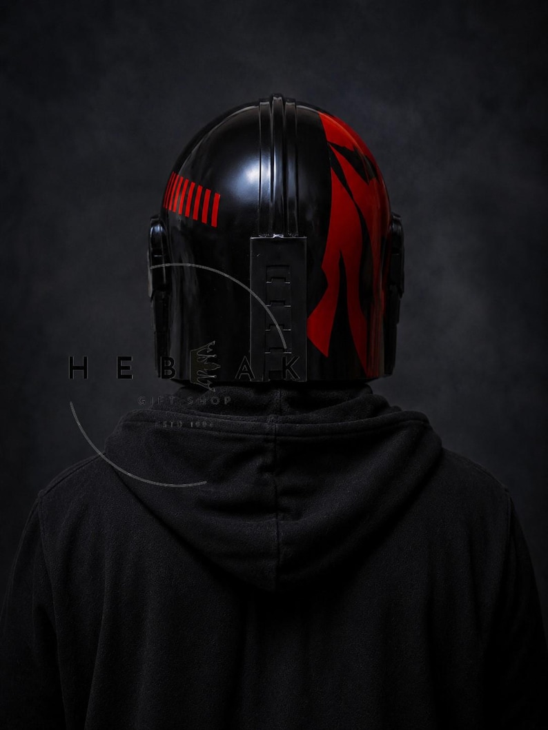 Custom Sci-Fi Warrior Helmet — Cosplay Display view 3