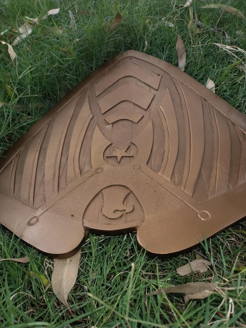 Super Soldier Shield Replica with Handcrafted Metal Hero Prop view 6