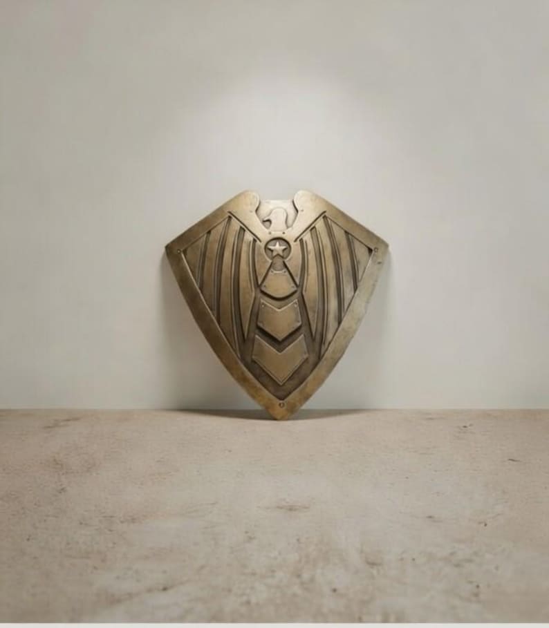 Super Soldier Shield Replica with Handcrafted Metal Hero Prop view 6