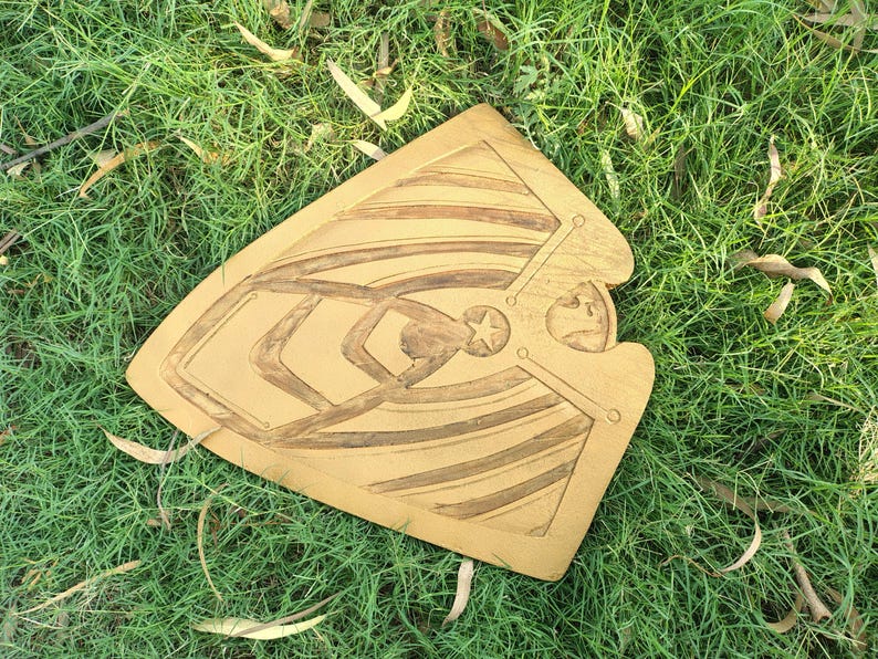 Super Soldier Shield Replica with Handcrafted Metal Hero Prop view 29