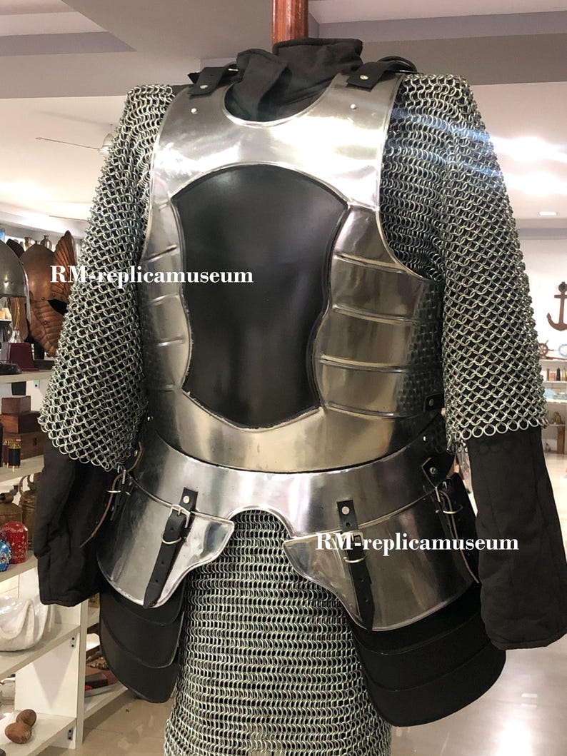 Black Ice Armor Complete Set for ConQuest LARP and Fantasy view 3