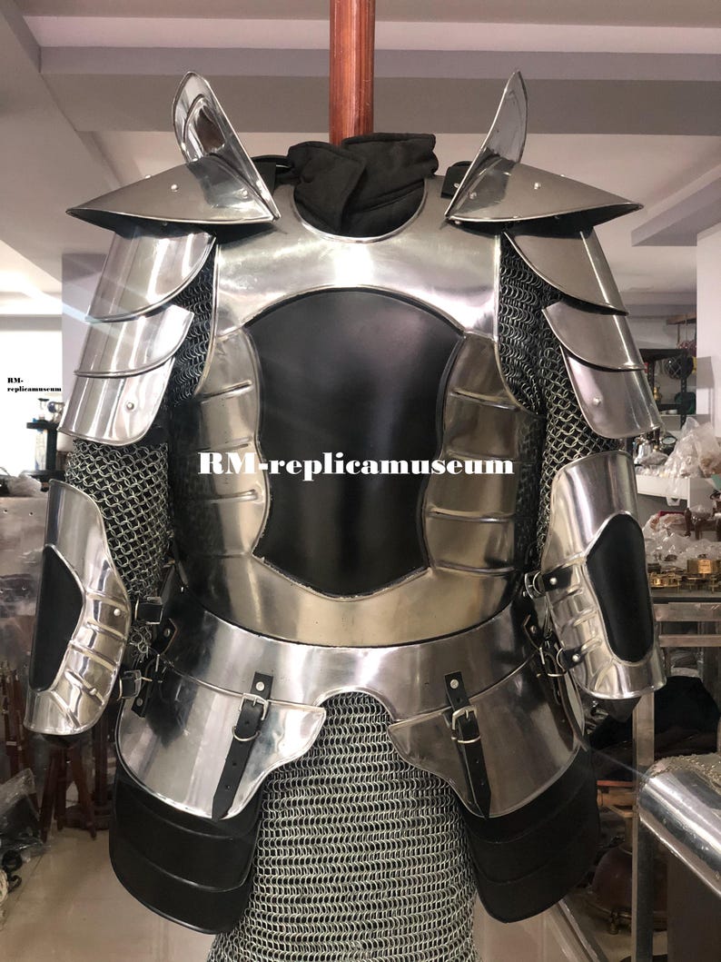 Black Ice Armor Complete Set for ConQuest LARP and Fantasy view 14