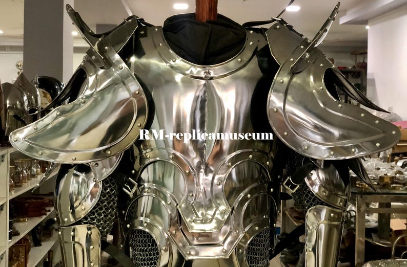 Conquest Warcrafted Armour with 18-Gauge Steel Breastplate Set view 6