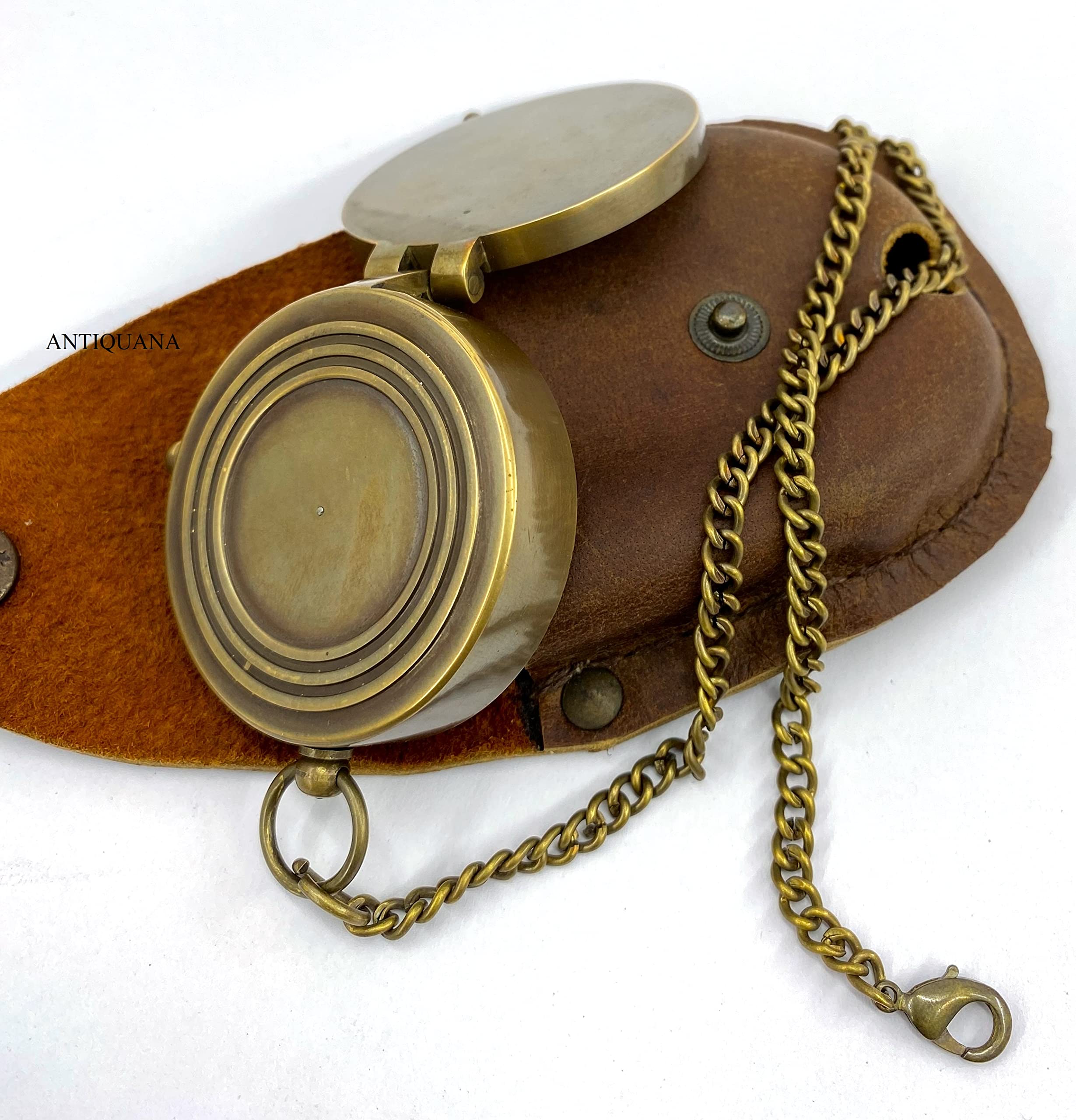 Motivational Compass, Leather Case view 5