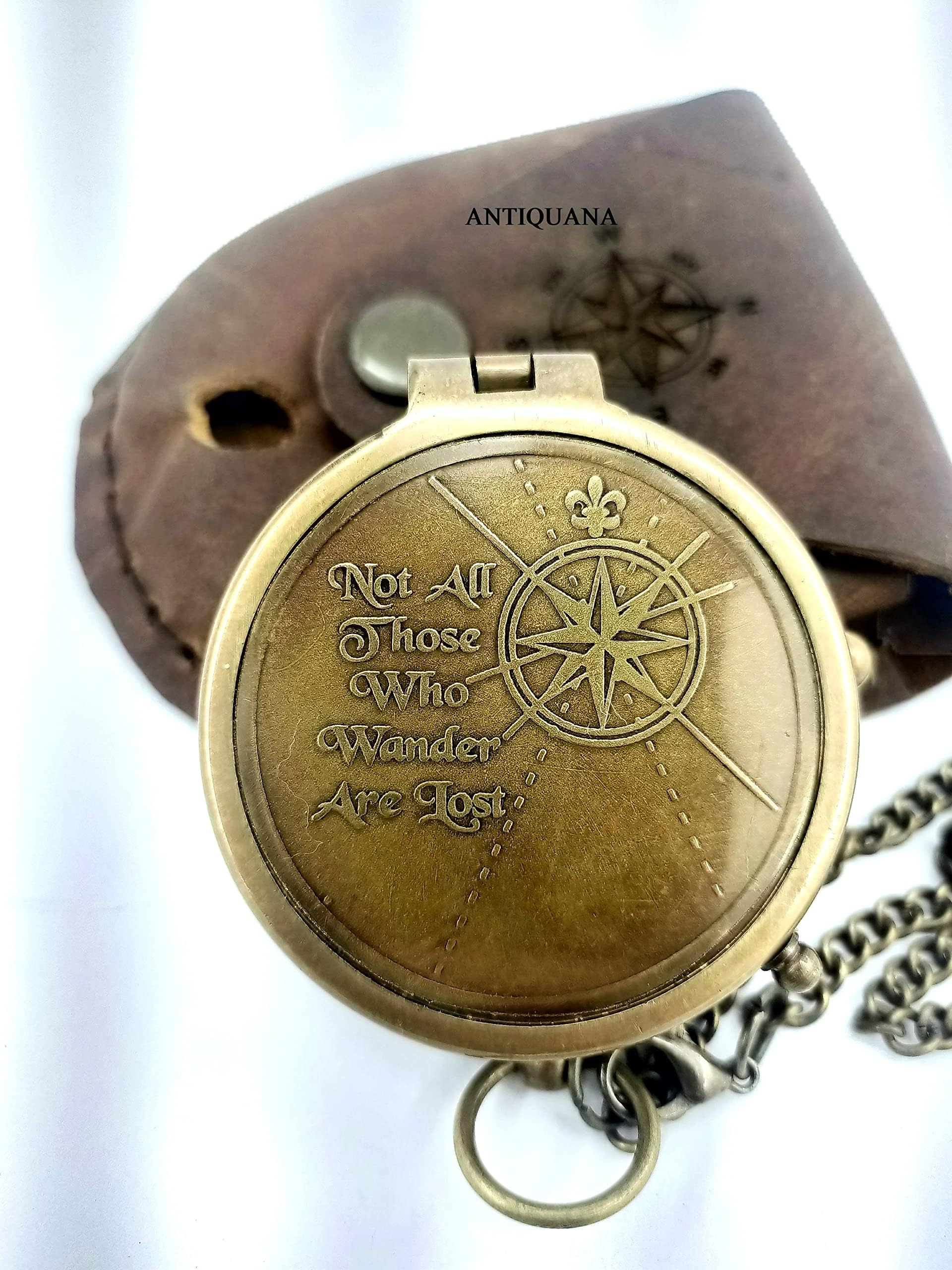 Motivational Compass, Leather Case view 5