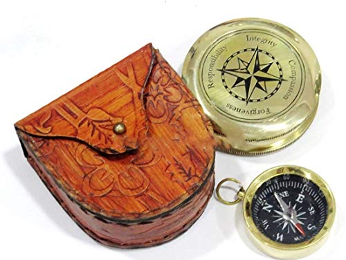Motivational Compass, Leather Case view 2