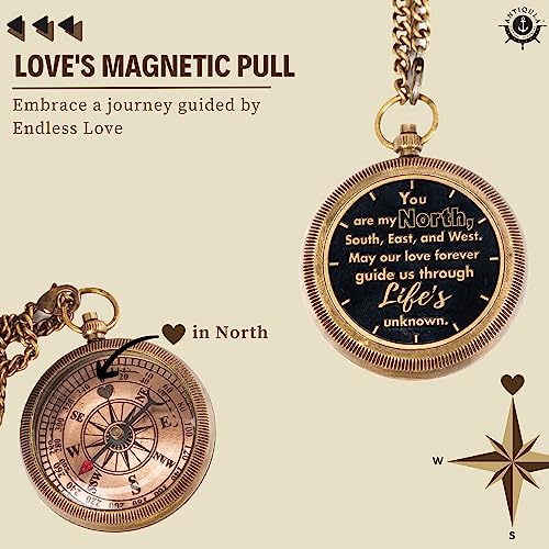 My North, South, East & West Compass, Wooden Box & Gift Box view 6