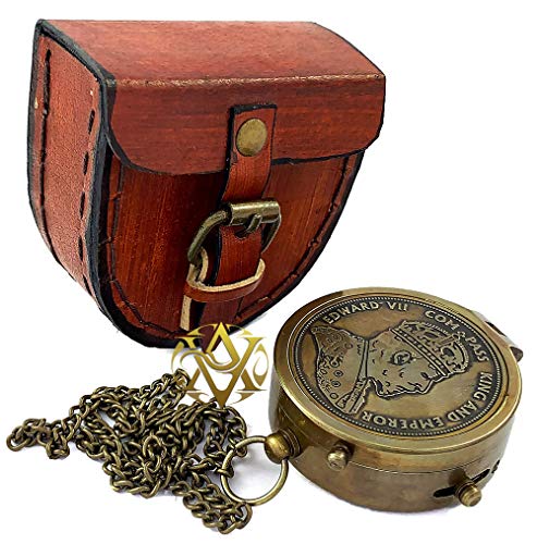 King Edward XI Compass, Leather Case view 4
