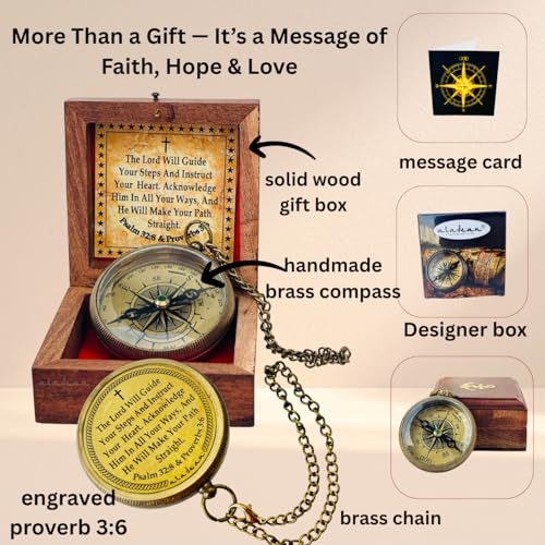 Religious Compass, Wooden Box view 4