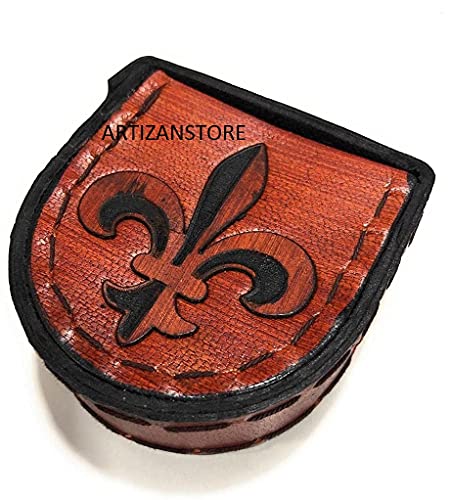 What You Seek Is Seeking You Compass, Leather Case view 4