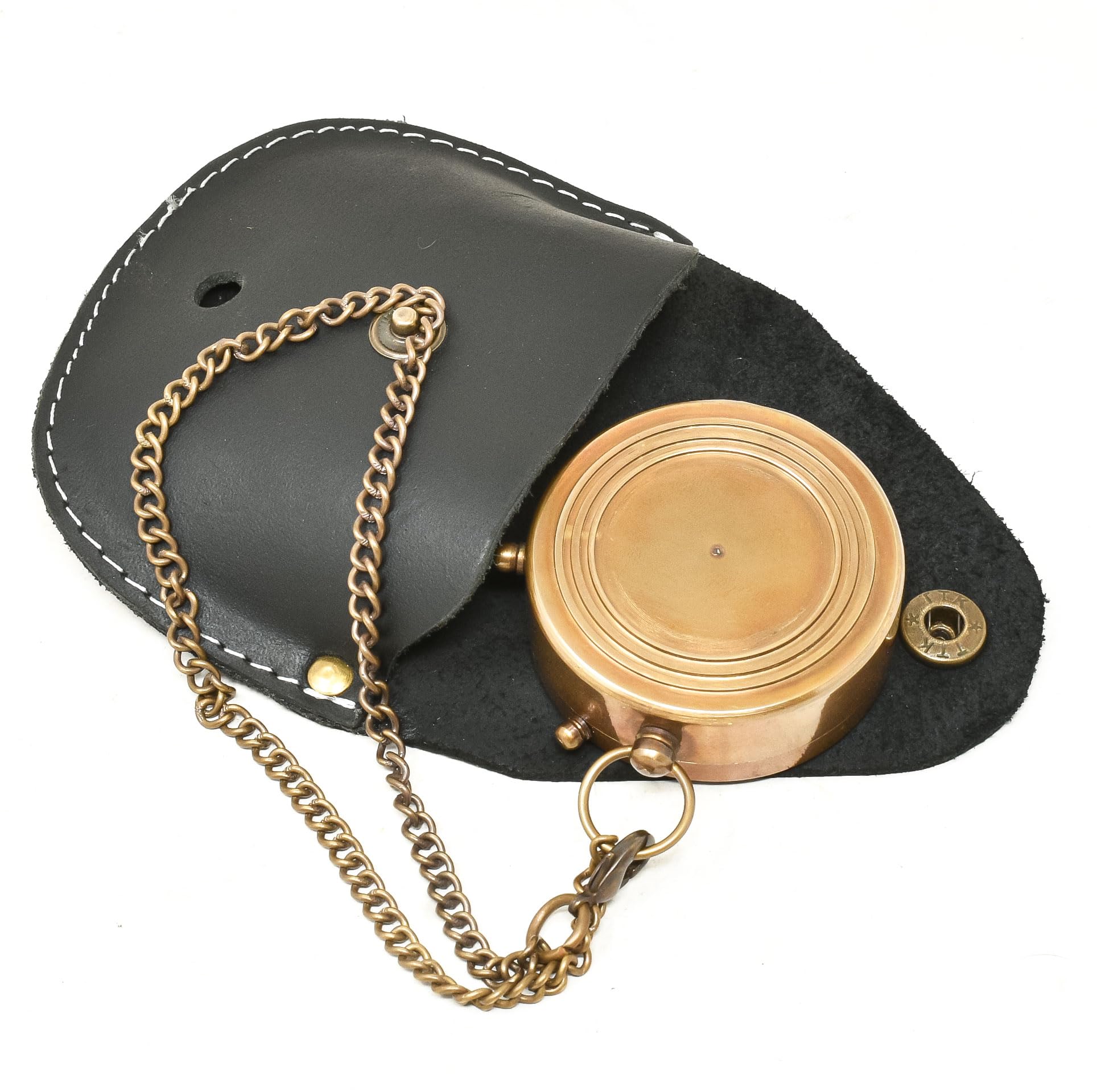 To My Husband Compass, Leather Case view 5
