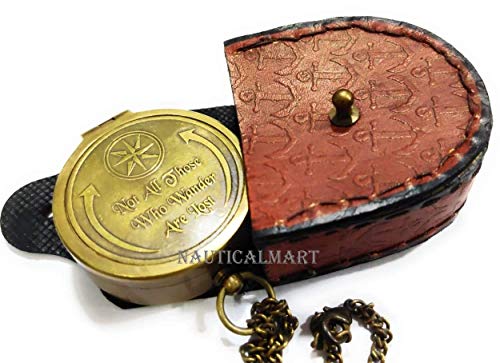 Motivational Compass, Leather Case view 2