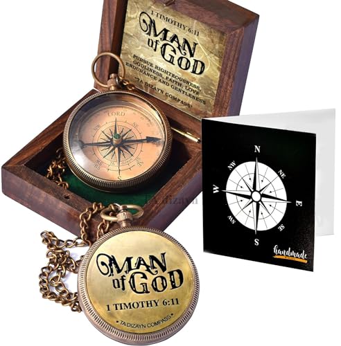 Man of God Compass, Wooden Box view 4