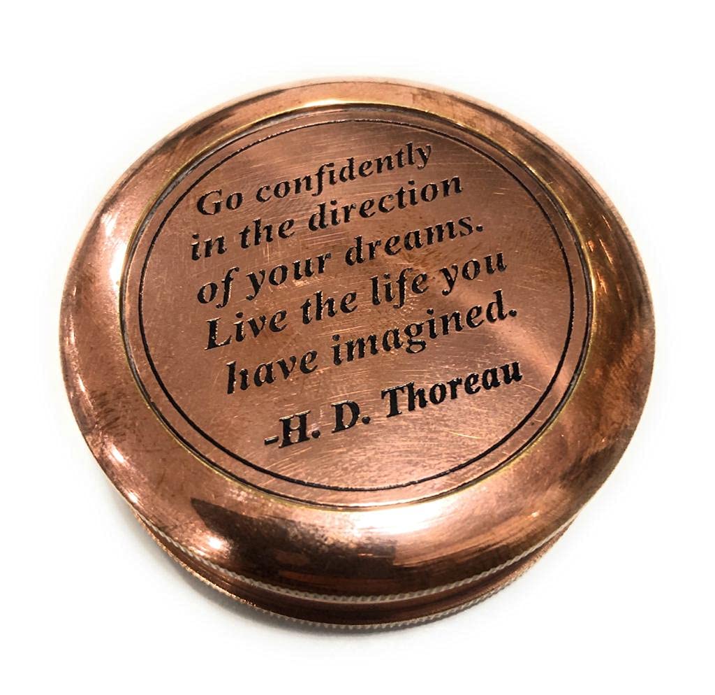Motivational Compass, Leather Case view 5