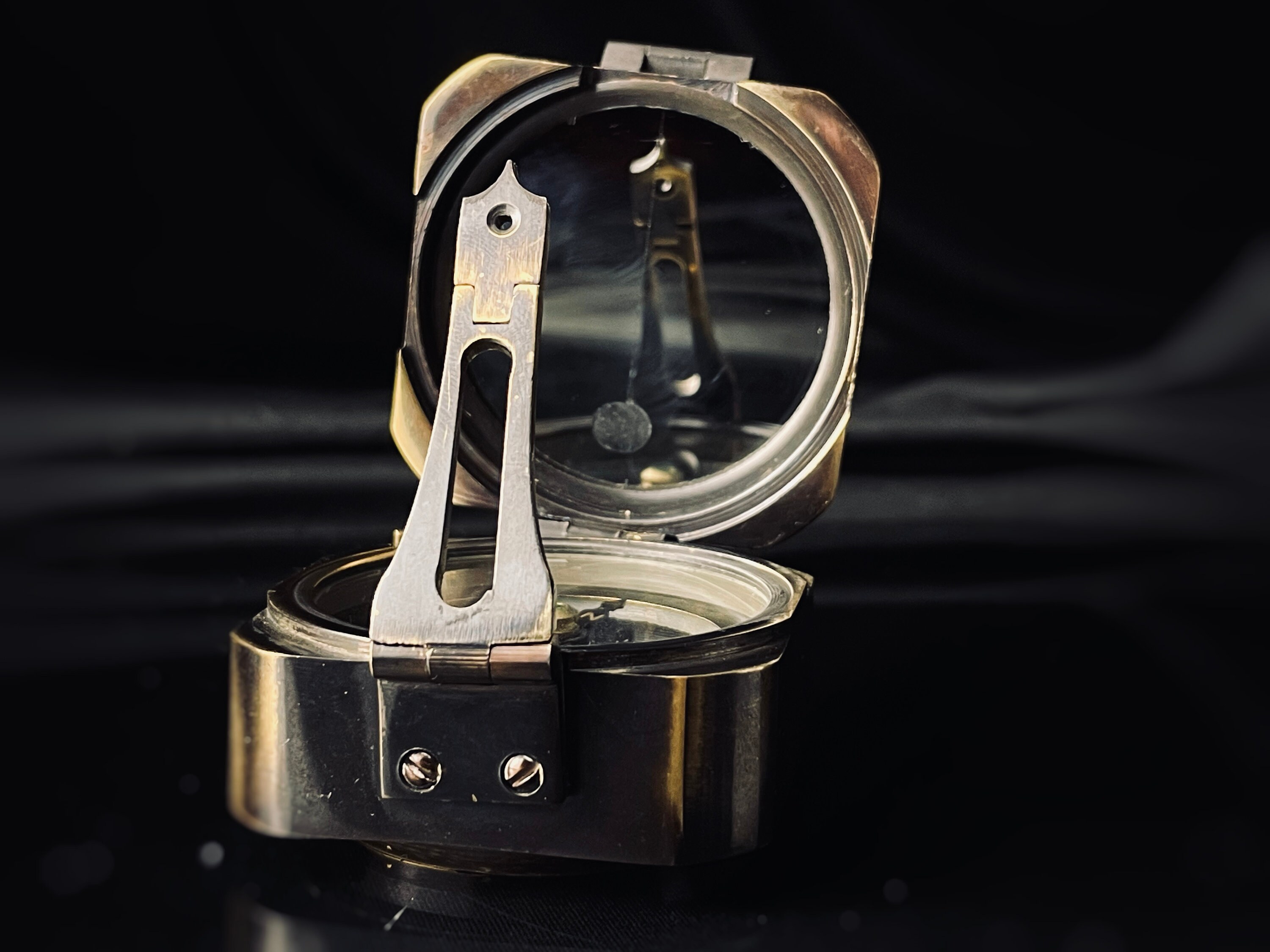 Brunton Compass, Black Antique Finish view 4