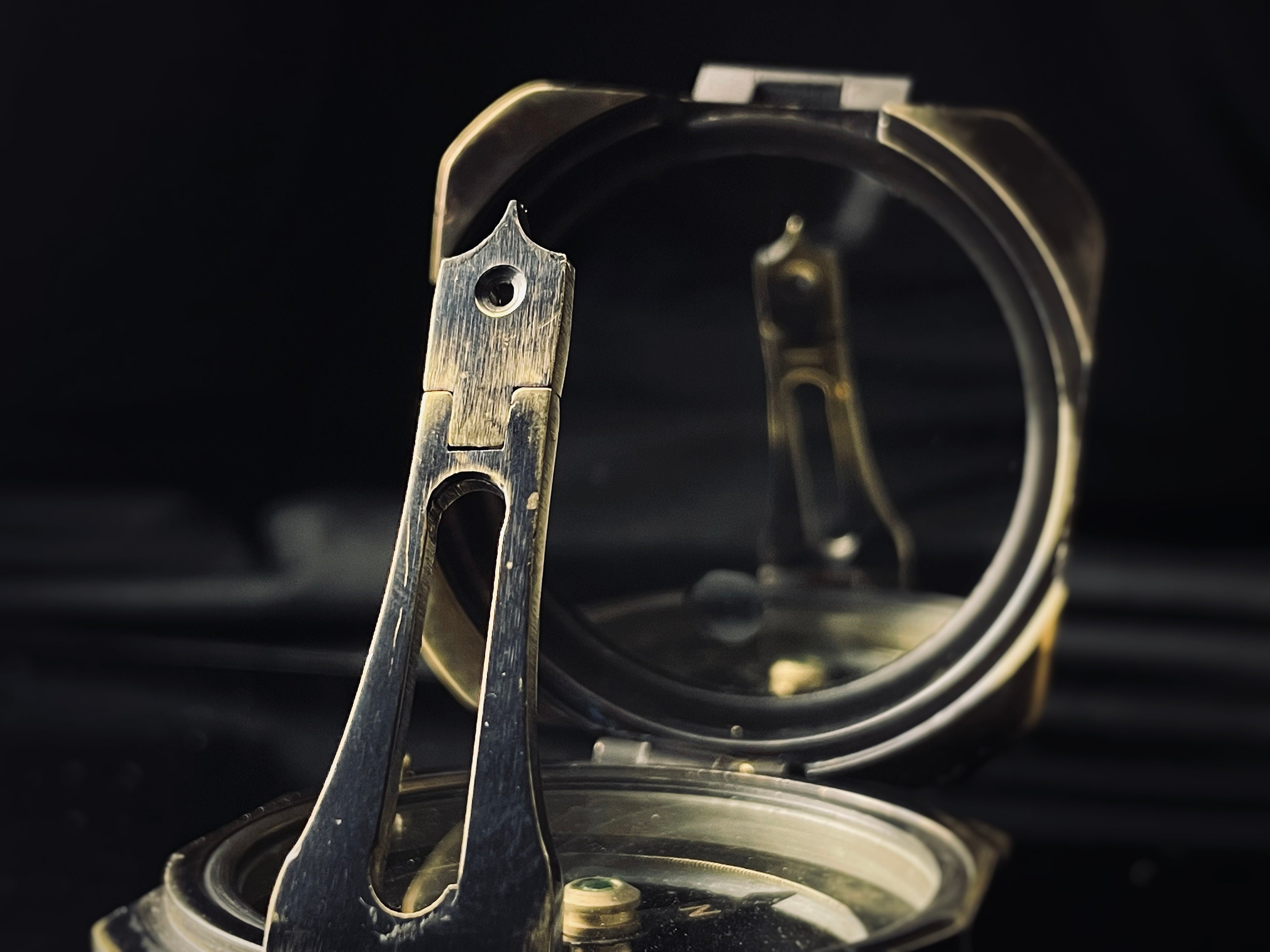 Brunton Compass, Black Antique Finish view 6