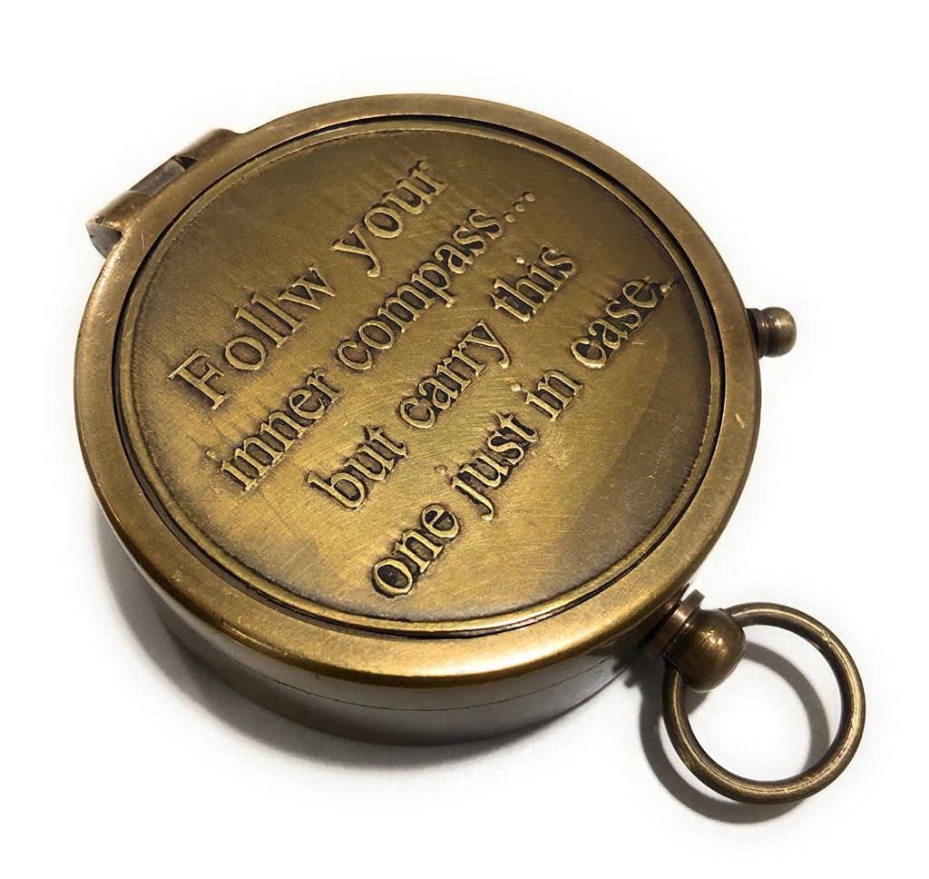 Motivational Compass, Leather Case view 5