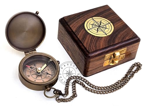 Tolkien Quote Compass, Wooden Box view 4
