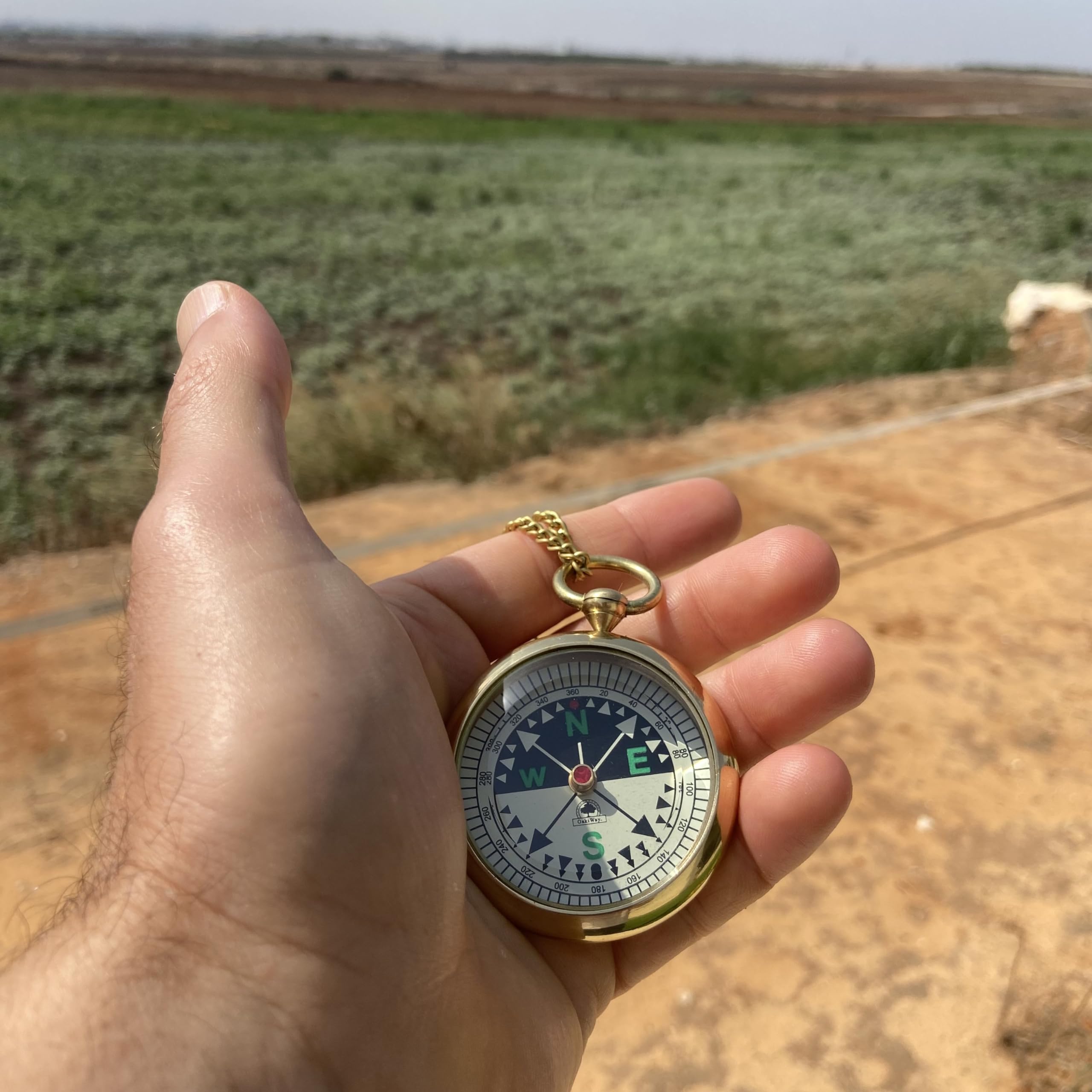 To the Best Navigator Compass, Leather Case view 3