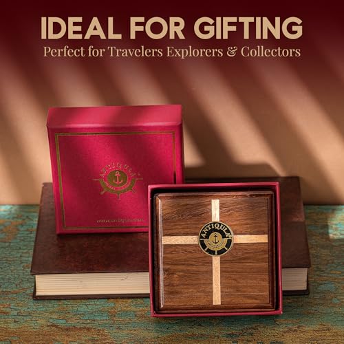 Man of God Compass, Wooden Box & Gift Box view 6