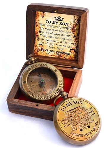 To My Son Compass, Wooden Box view 2