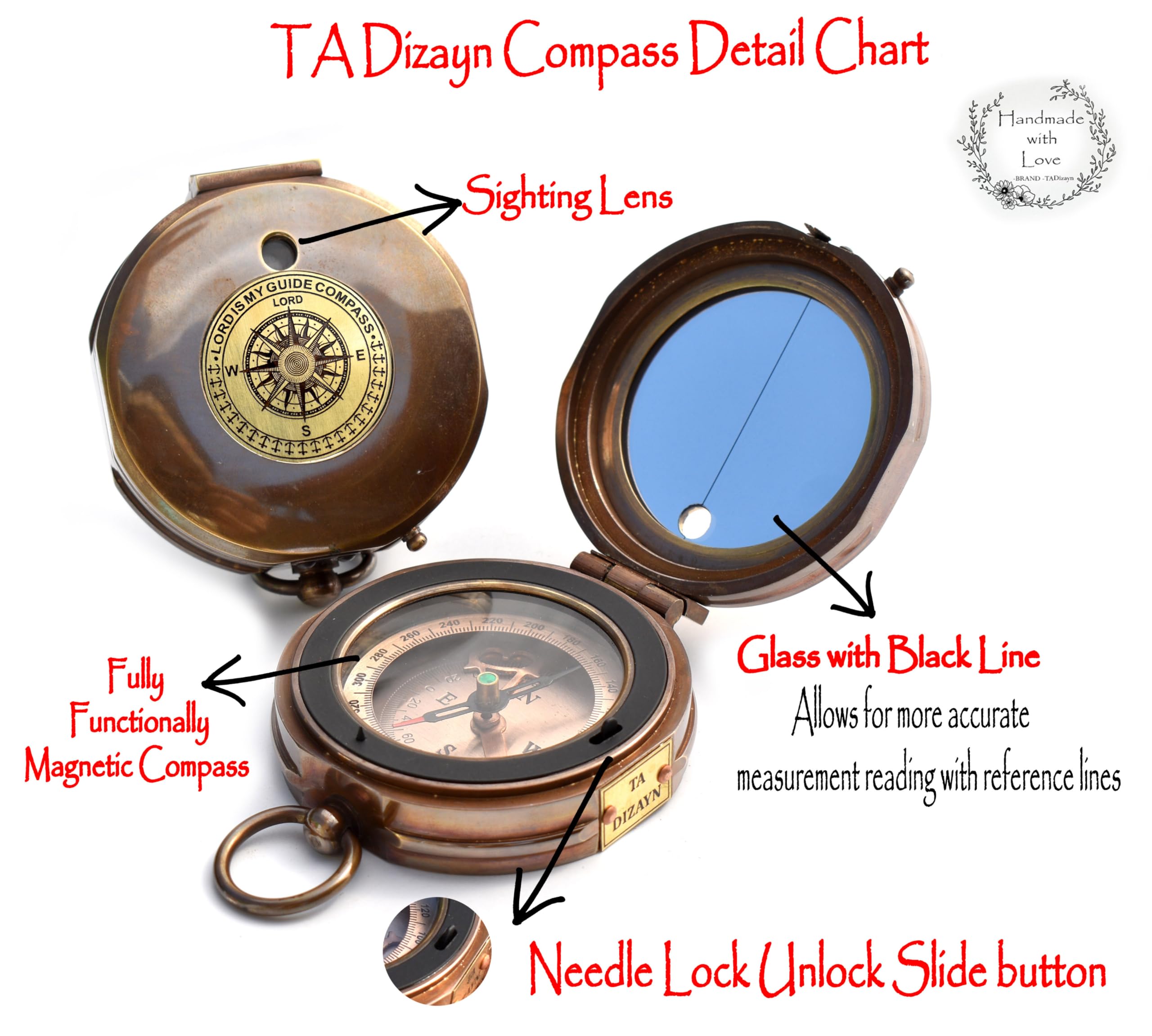 Brunton Compass, Wooden Box view 3