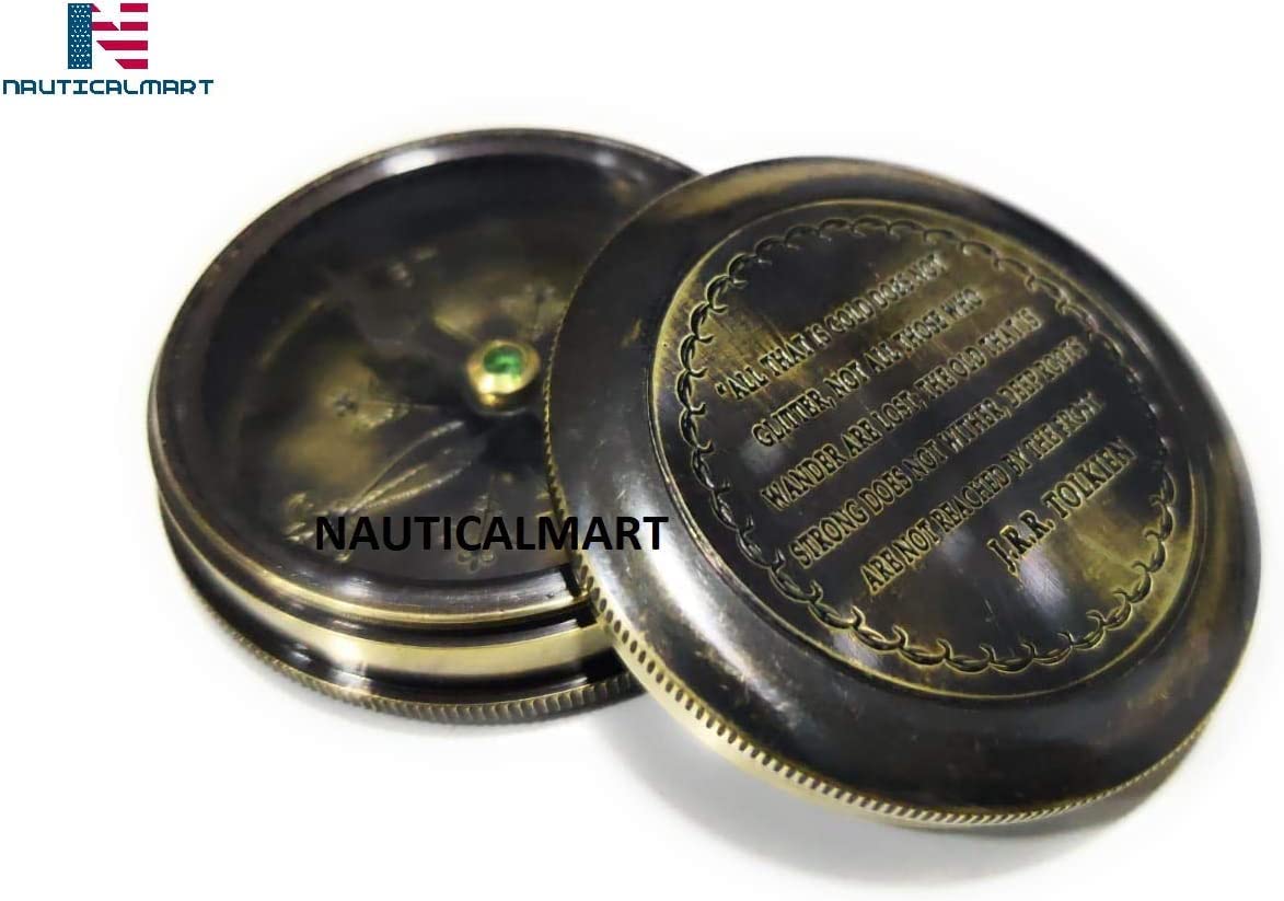 Motivational Compass, Leather Case view 6