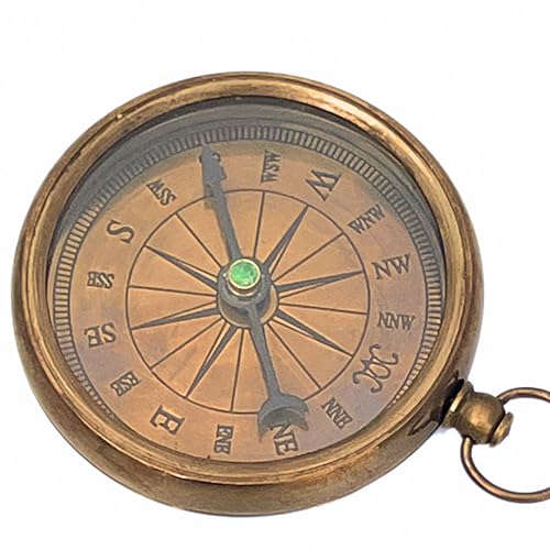 Antique Finish Compass view 2