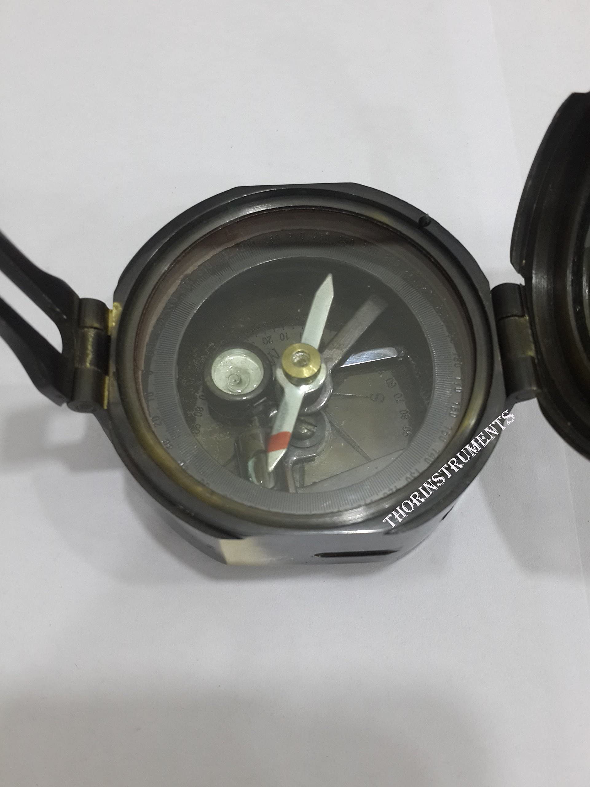 Brunton Compass, Antique Finish view 2