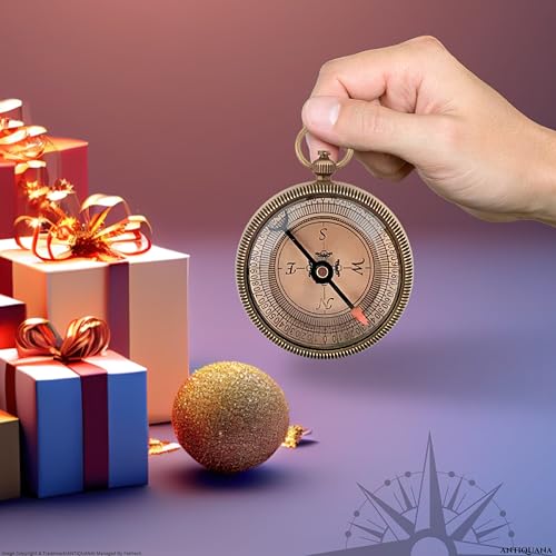 Joshua 1:9 Compass, Leather Case view 6