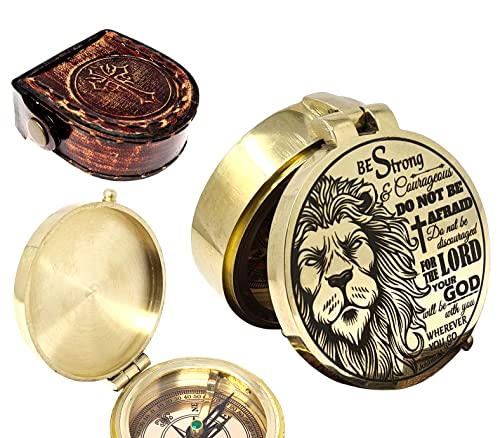 Motivational Compass, Leather Case view 2
