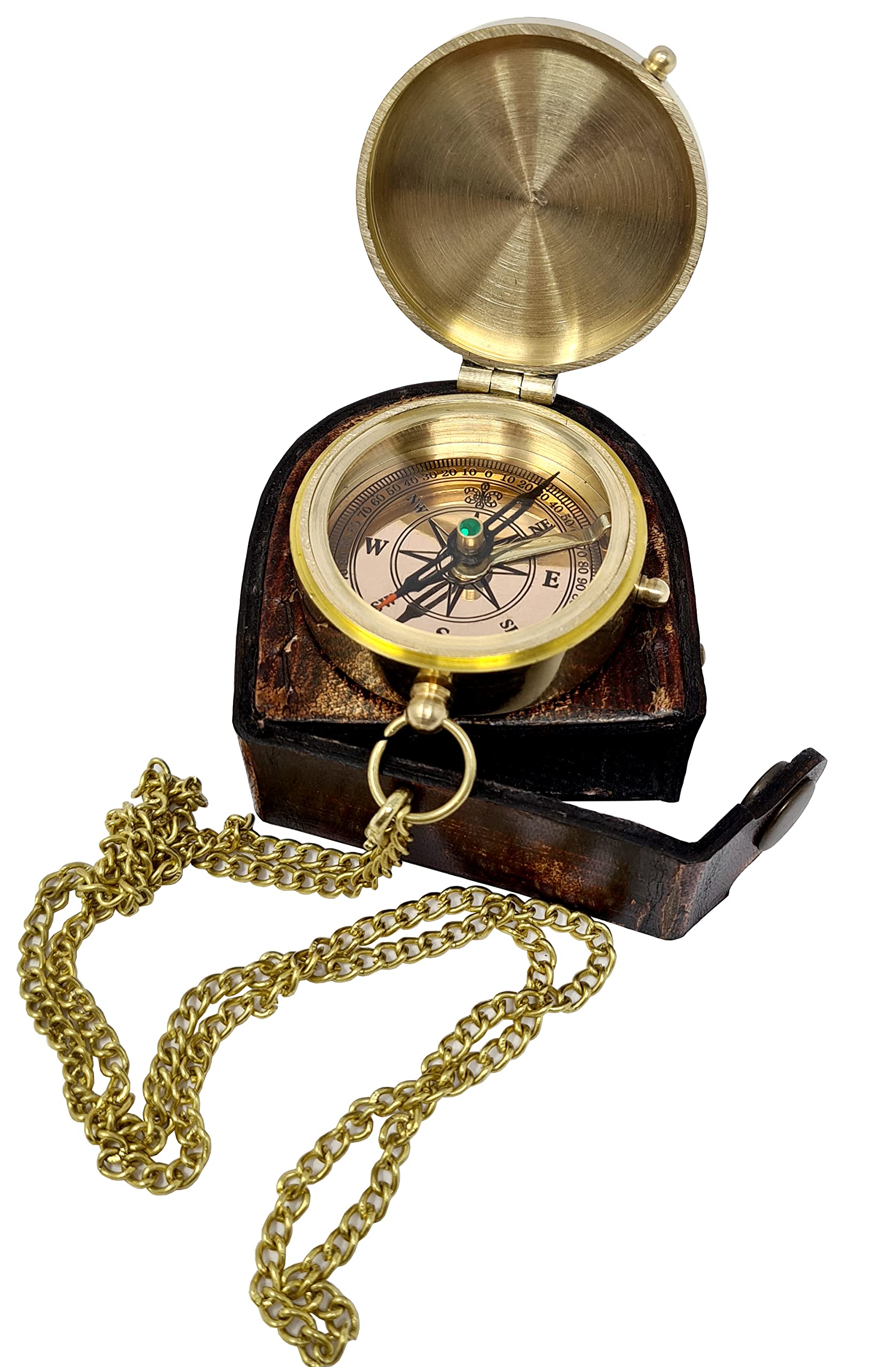 Motivational Compass, Leather Case view 5