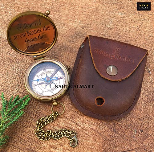 Motivational Compass, Leather Case view 3