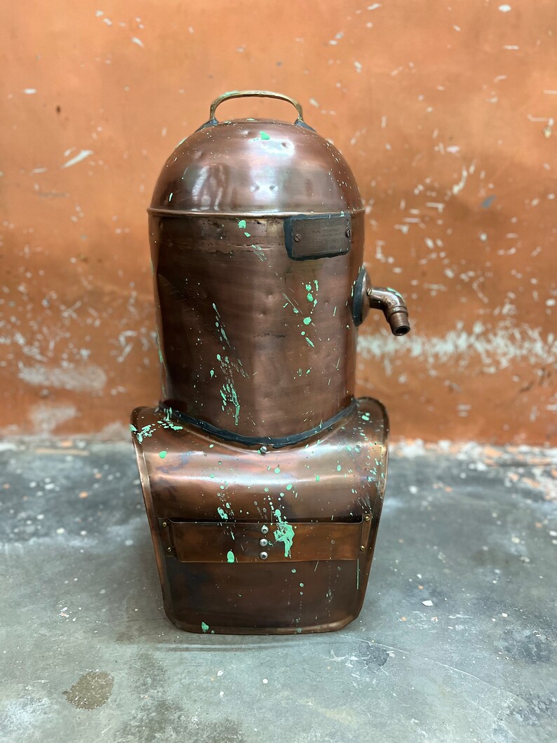 Deep Sea Diving Helmet with Rugged Antique Finish view 4