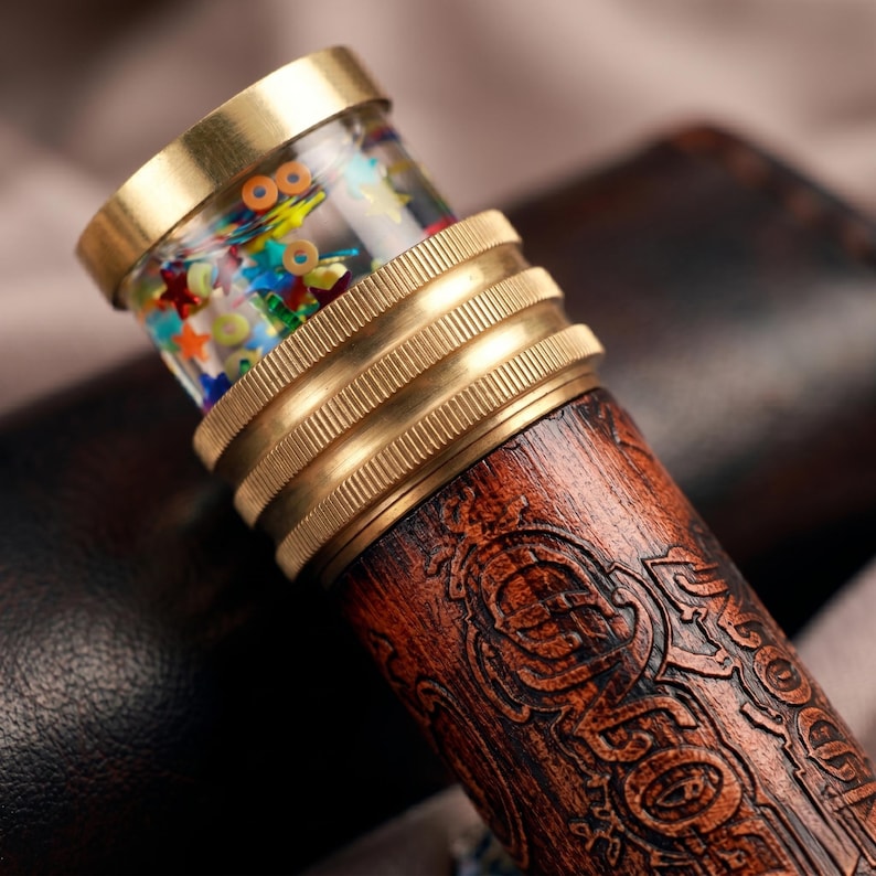 Handmade Liquid Oil Chamber Kaleidoscope view 2