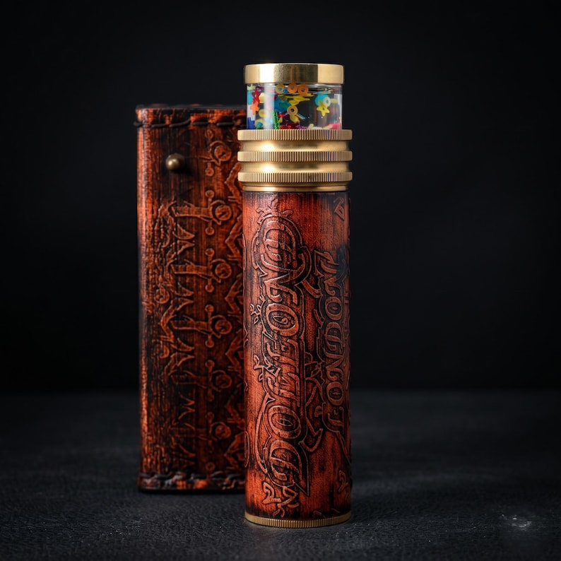 Handmade Liquid Oil Chamber Kaleidoscope view 3