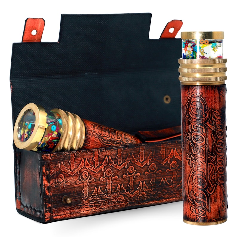 Handmade Liquid Oil Chamber Kaleidoscope view 9
