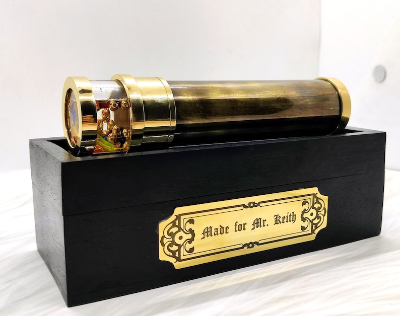 Handmade Brass Liquid Kaleidoscope view 5
