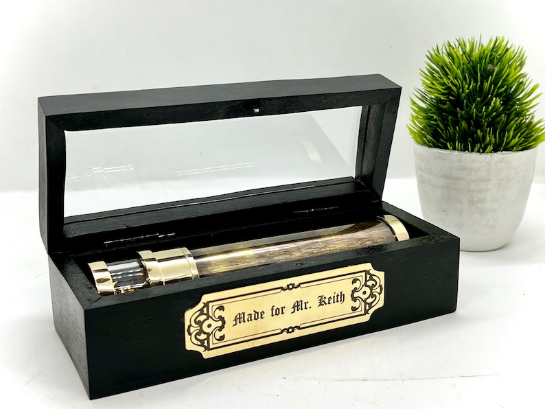 Handmade Brass Liquid Kaleidoscope view 9